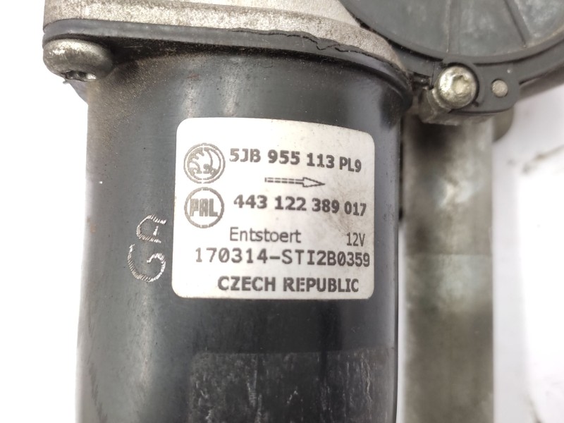 Motor Limpia Delantero 5jb955113  - Skoda Fabia Iii (nj3) 1.4 Tdi 3
