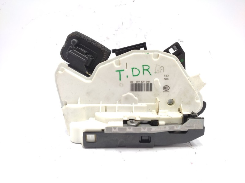 Recambio de cerradura puerta trasera derecha para skoda octavia iii (5e3, nl3, nr3) 1.6 tdi referencia OEM IAM 5E0839016A  