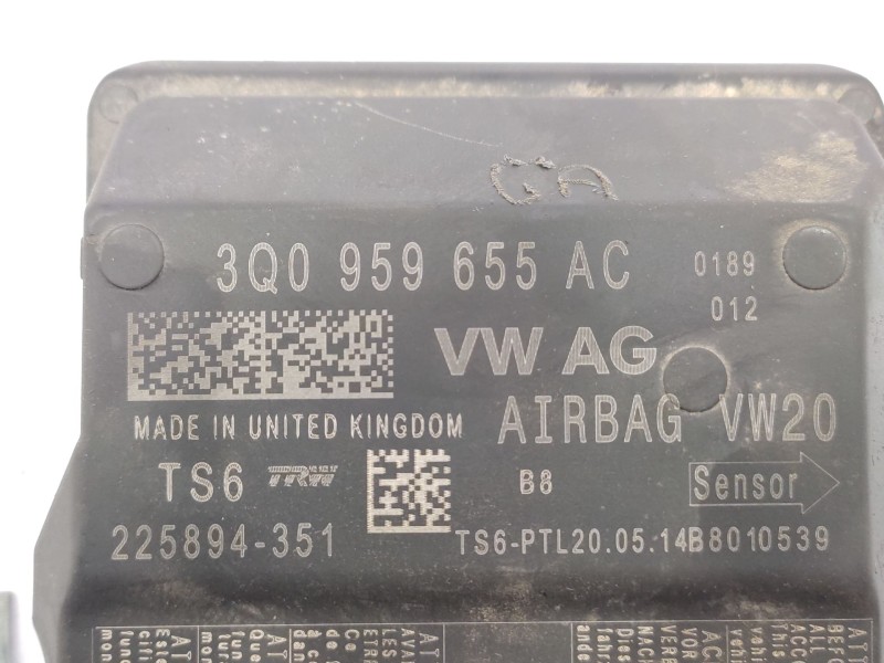 Centralita Airbag 3q0959655ac  - Skoda Octavia Iii (5e3, Nl3, Nr3) 1.6 Tdi 3