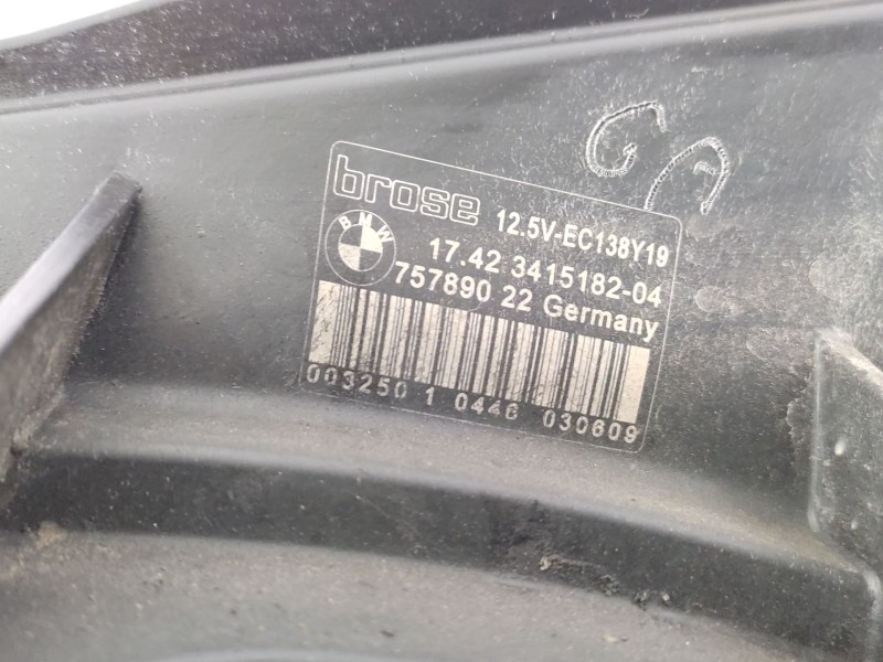 Recambio de electroventilador para bmw x3 (e83) xdrive 20 d referencia OEM IAM  17113452509 