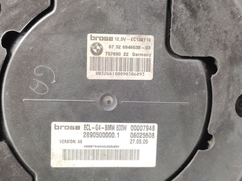 Recambio de electroventilador para bmw x3 (e83) xdrive 20 d referencia OEM IAM  17113452509 