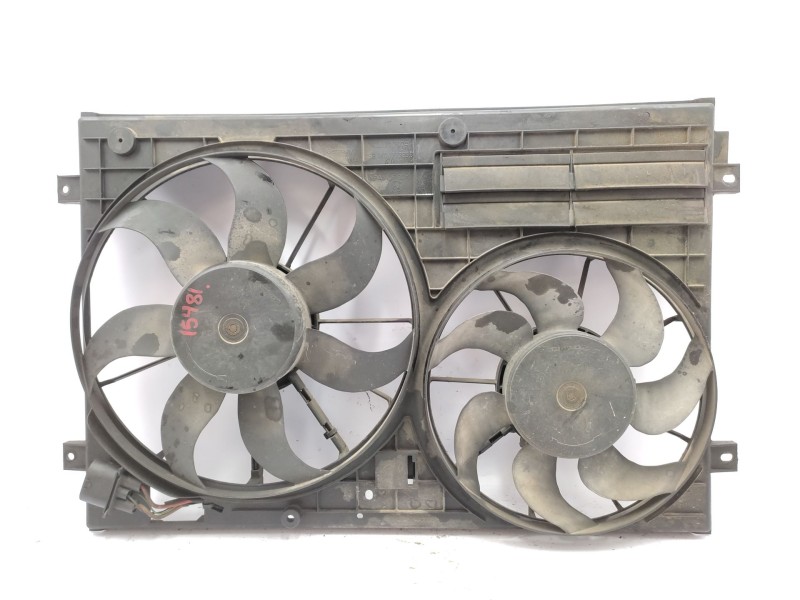 Recambio de electroventilador para volkswagen passat b6 (3c2) 2.0 bluetdi referencia OEM IAM  1K0121205AD 