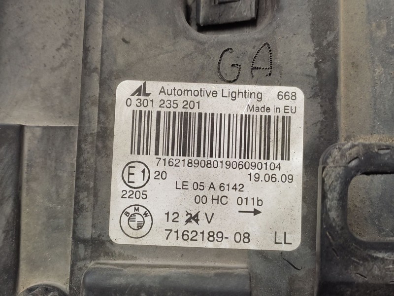 Recambio de faro izquierdo para bmw x3 (e83) xdrive 20 d referencia OEM IAM  63127162189 