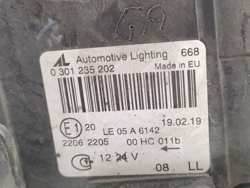 Recambio de faro derecho para bmw x3 (e83) xdrive 20 d referencia OEM IAM  63127162190 