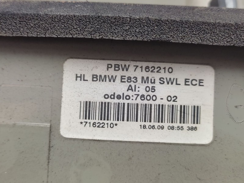 Recambio de piloto trasero derecho para bmw x3 (e83) xdrive 20 d referencia OEM IAM  63217162210 