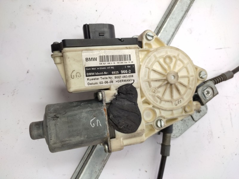 Recambio de elevalunas trasero derecho para bmw x3 (e83) xdrive 20 d referencia OEM IAM  51353448252 