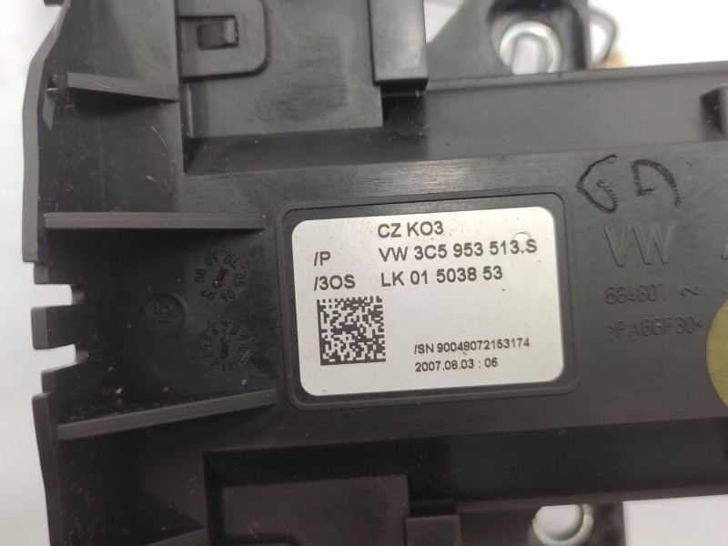 Mando Multifuncion 3c9953513s  - Volkswagen Passat B6 (3c2) 2.0 Bluetdi 6
