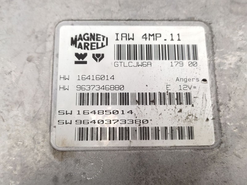 Recambio de centralita motor uce para peugeot 406 (8b) 2.2 referencia OEM IAM   