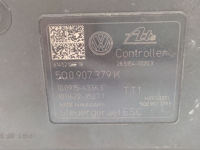Recambio de abs para skoda octavia iii (5e3, nl3, nr3) 1.6 tdi referencia OEM IAM  5Q0614517J 