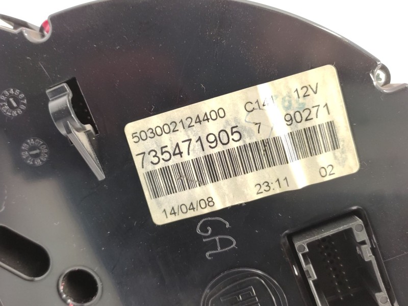 Recambio de cuadro instrumentos para fiat 500 c (312_) 1.4 (312cxc1b, 312axc1b) referencia OEM IAM   