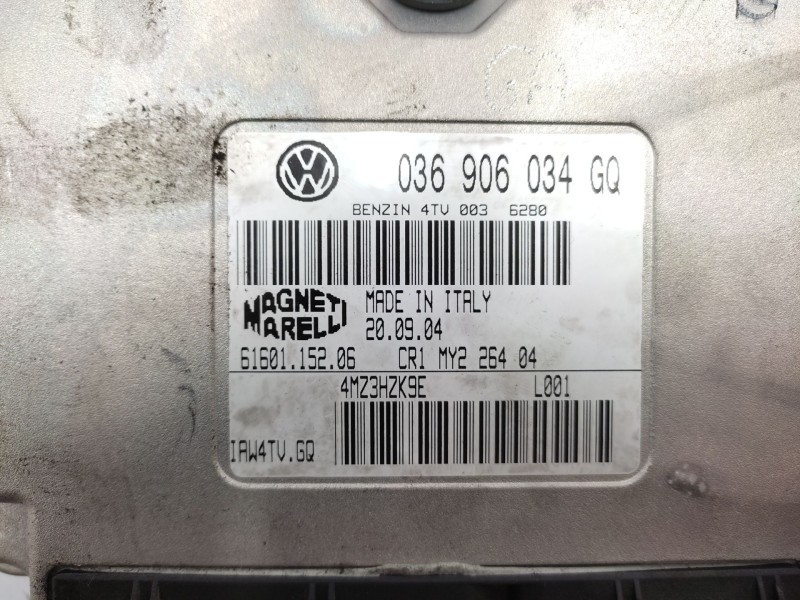 Recambio de centralita motor uce para volkswagen polo iv (9n_, 9a_) 1.4 16v referencia OEM IAM   
