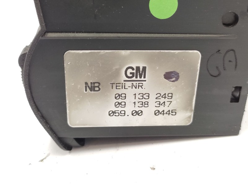 Recambio de mando luces para opel zafira a monospace (t98) 2.0 di 16v (f75) referencia OEM IAM  9138347 