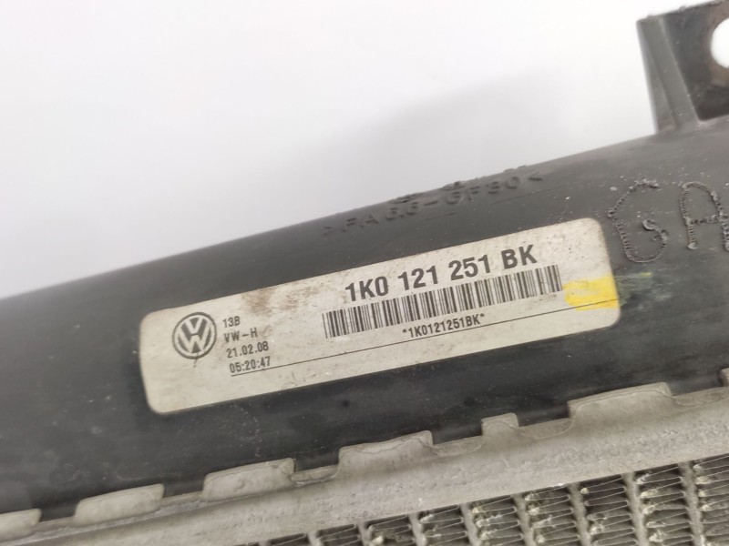 Recambio de radiador agua para audi a3 (8v1, 8vk) 2.0 tdi referencia OEM IAM  1K0121251AB 
