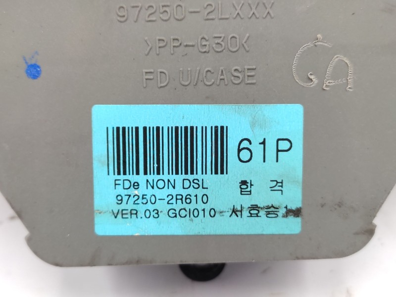 Recambio de mando climatizador para hyundai i30 (fd) 1.6 crdi referencia OEM IAM  972502R610 