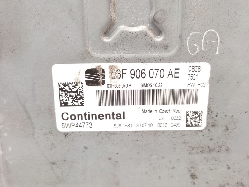 Recambio de centralita motor uce para seat ibiza iv st (6j8, 6p8) 1.2 tsi referencia OEM IAM   