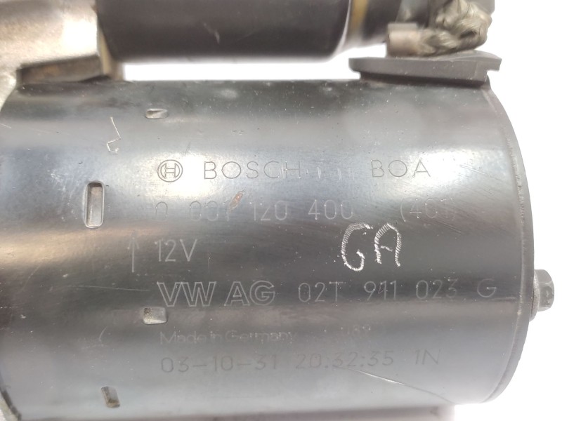 Motor Arranque 02t911023g 0001120400 - Seat Ibiza Iii (6l1) 1.4 16v 6