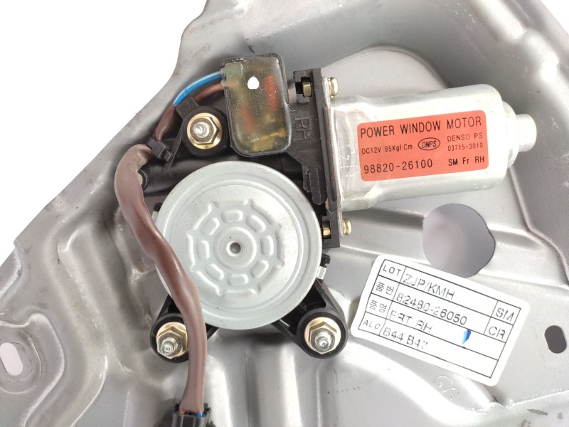 Elevalunas Delantero Derecho 8248026050 8240626000  - Hyundai Santa Fé I (sm) 2.0 Crdi 4x4 2