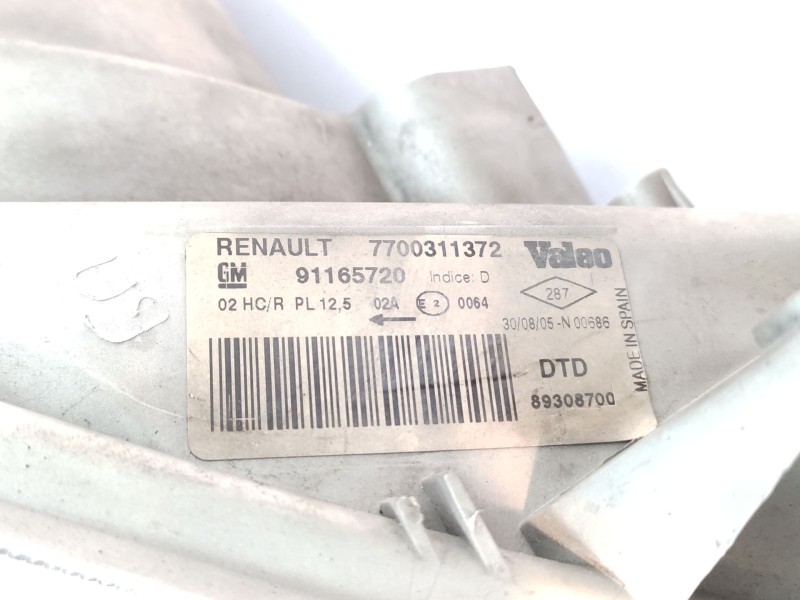 Faro Derecho 7700311372 89308700 - Renault Trafic Ii Furgoneta (fl) 1.9 Dci 100 (fl0c) 4