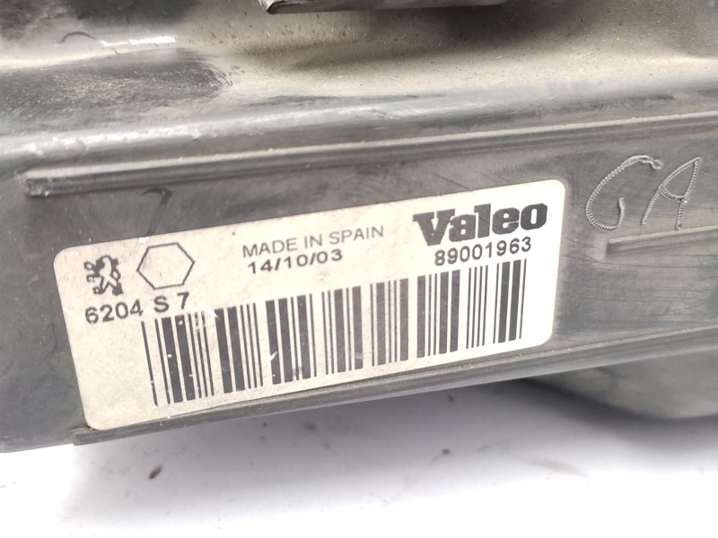 Faro Izquierdo 6204s7 89001963 - Peugeot 206 Berlina Xt 3