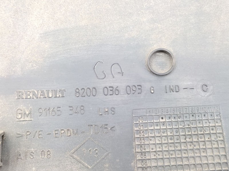 Recambio de moldura para renault trafic ii furgoneta (fl) 1.9 dci 100 (fl0c) referencia OEM IAM   