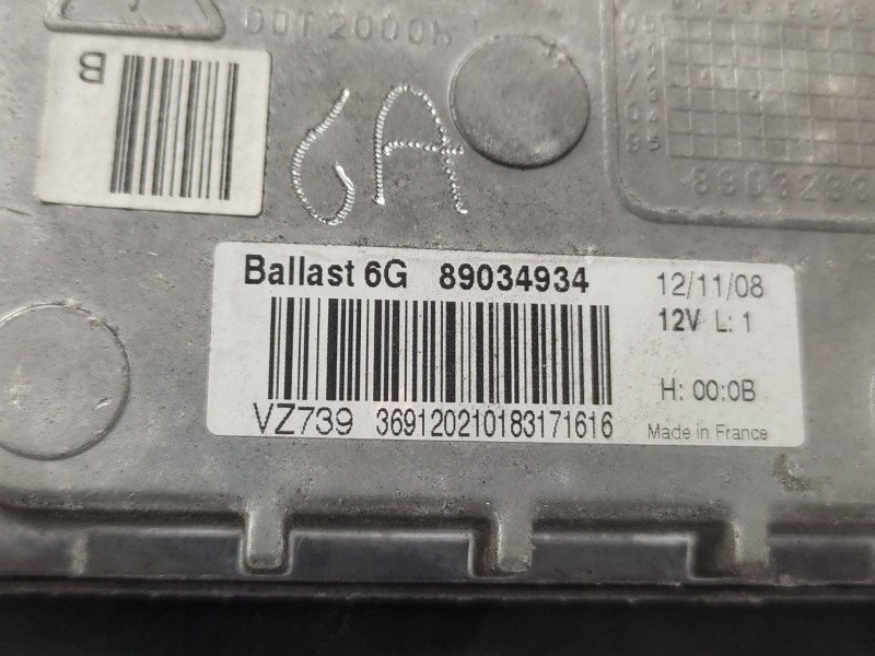 Recambio de faro derecho para citroën c5 iii break (rw_) 2.0 16v (rwrfjc, rwrfjf) referencia OEM IAM  6206Q1 