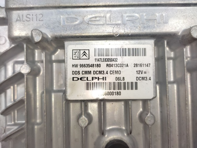 Recambio de centralita motor uce para citroën c5 iii break (rw_) 2.0 16v (rwrfjc, rwrfjf) referencia OEM IAM   