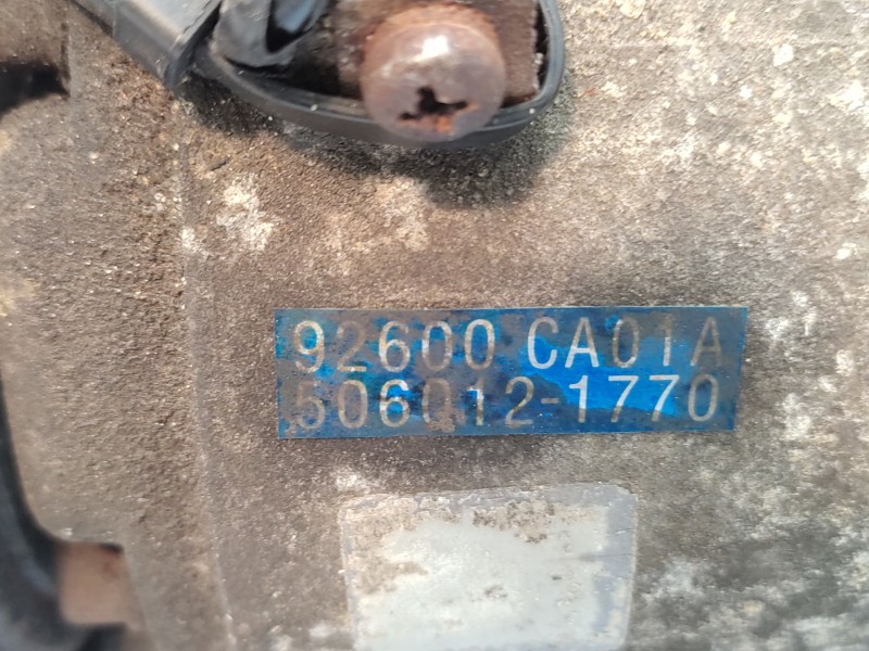 Compresor Aire Acondicionado 92600ca01a 5060121770 - Nissan Murano I (z50) 3.5 4x4 6