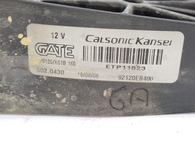 Recambio de electroventilador para nissan pathfinder iii (r51) 2.5 dci referencia OEM IAM   
