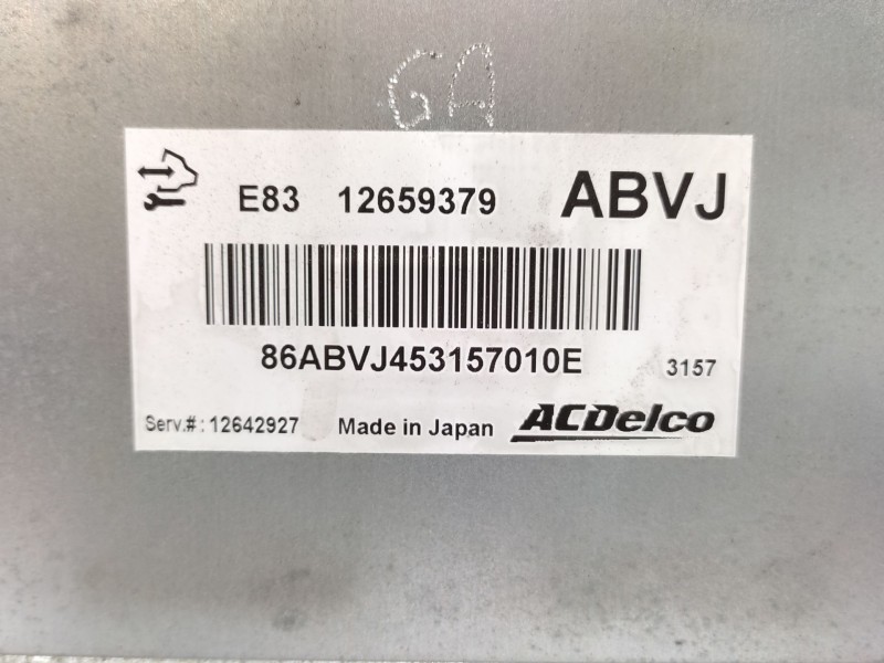 Centralita Motor Uce 12659379  - Chevrolet Cruze Hatchback 1.6 5