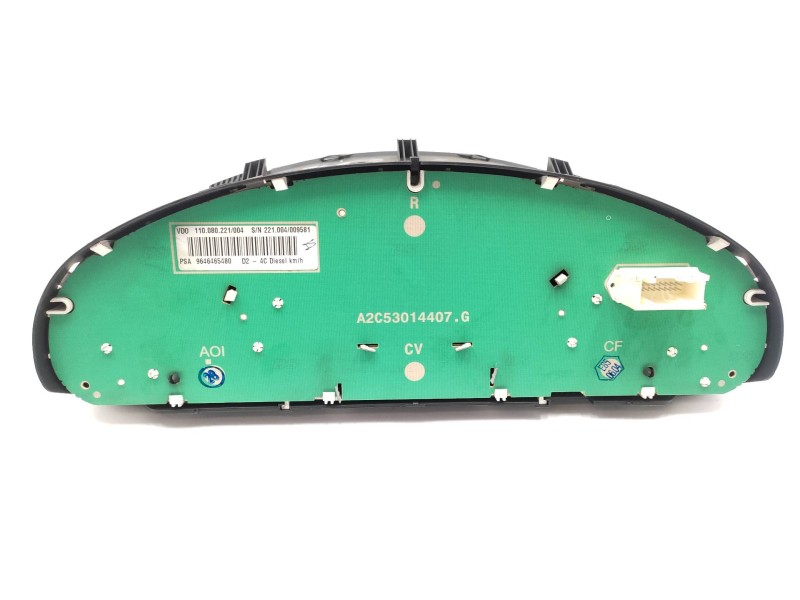 Cuadro Instrumentos 9646465480 A2c53014407 6106v4 - Peugeot 407 Sr Confort 8