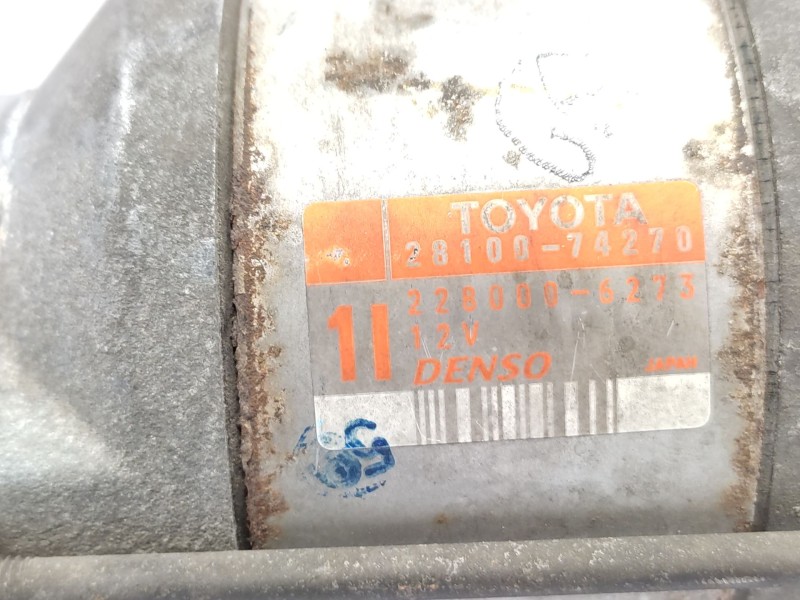 Recambio de motor arranque para toyota rav 4 ii (_a2_) 2.0 4wd (aca21, aca20) referencia OEM IAM  2810074270 