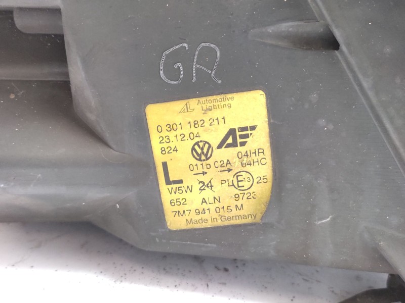 Faro Izquierdo 7m7941015m 0301182211 - Seat Alhambra (7v8, 7v9) 1.9 Tdi 4