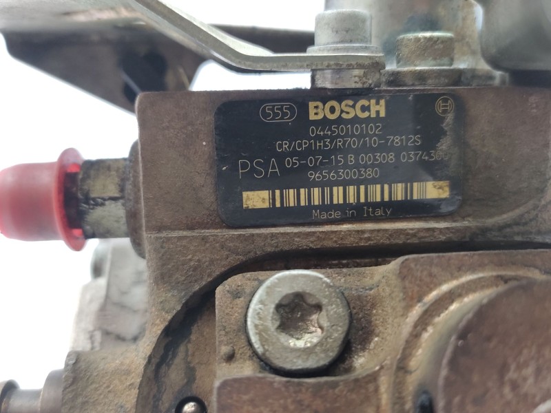 Bomba Inyeccion 9656300380 0445010102 - Citroën C3 Picasso (sh_) 1.6 Hdi 6