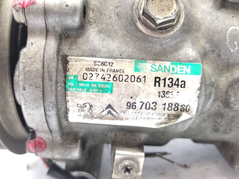 Recambio de compresor aire acondicionado para citroën c3 picasso (sh_) 1.6 hdi referencia OEM IAM  6453ZZ 