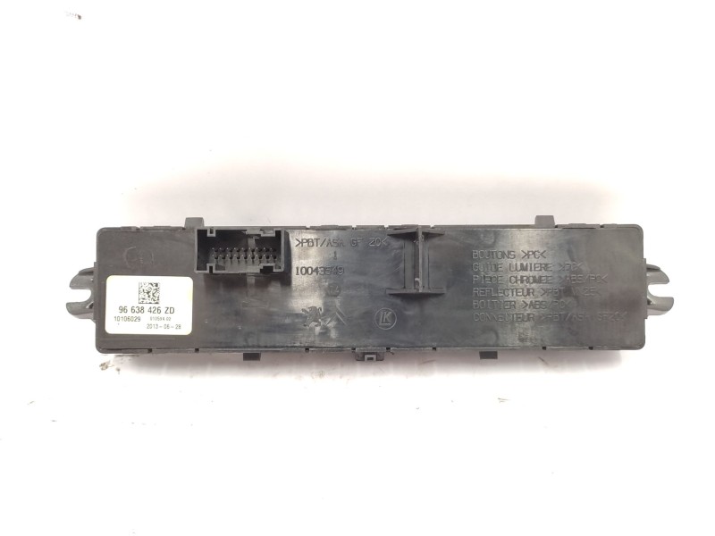 Warning 96638426zd  - Peugeot 5008 (0u_, 0e_) 1.6 Hdi 4