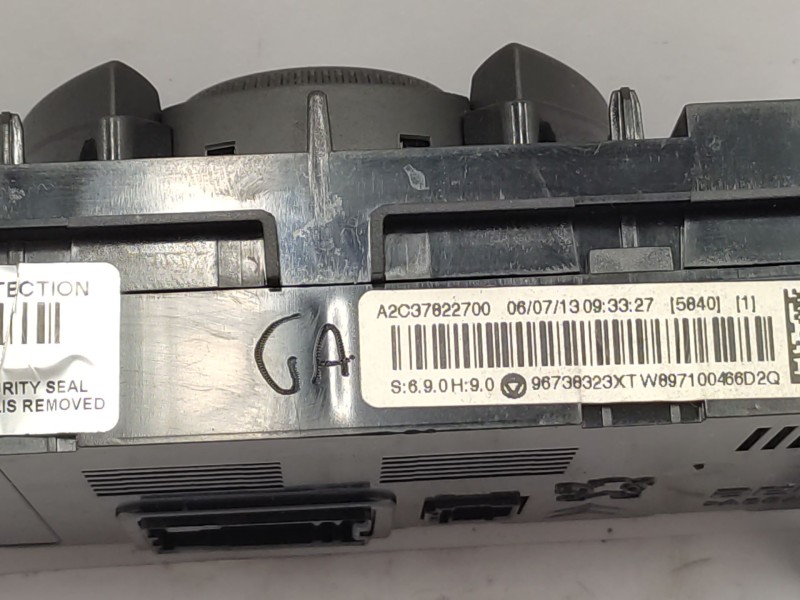 Recambio de mando climatizador para peugeot 5008 (0u_, 0e_) 1.6 hdi referencia OEM IAM   
