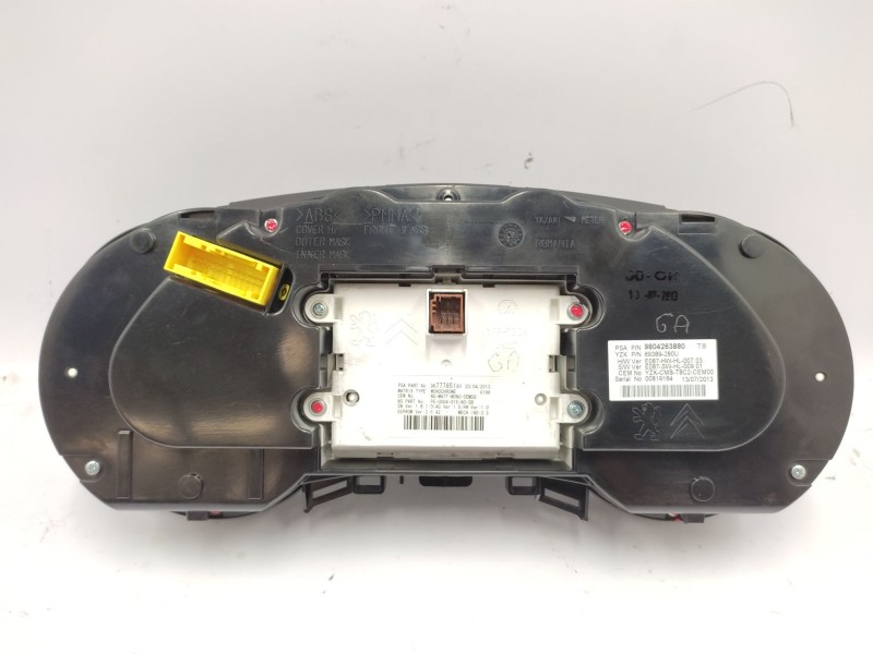 Cuadro Instrumentos 9804263880 69389280u - Peugeot 5008 (0u_, 0e_) 1.6 Hdi 4
