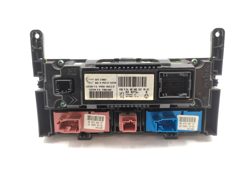 Mando Calefaccion / Aire Acondicionado 96460251yw 6451sa  - Peugeot 407 Sr Confort 6