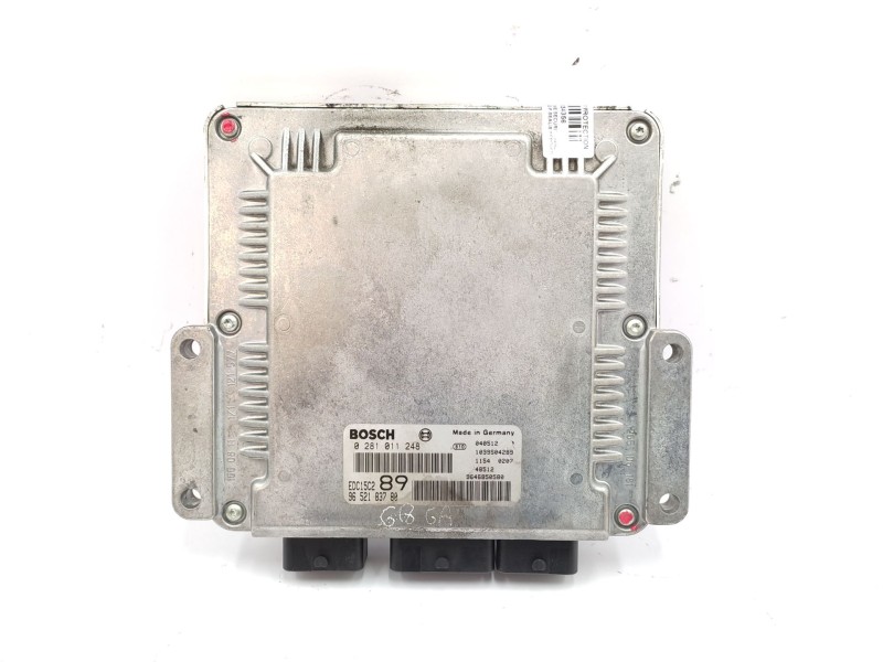 Centralita Motor Uce 9652183780 0281011248 - Peugeot 307 (s1) Xs 5