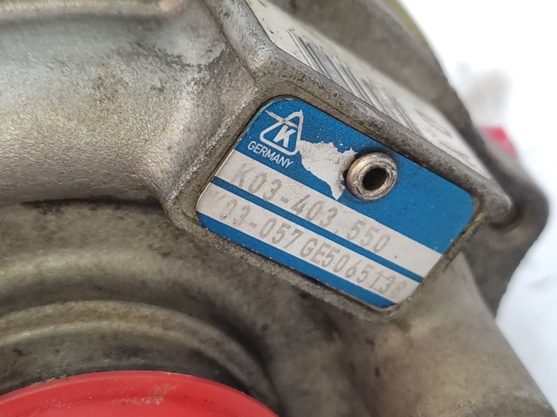 Turbocompresor 0375g6 K03403550 - Peugeot 307 (s1) Xs 7