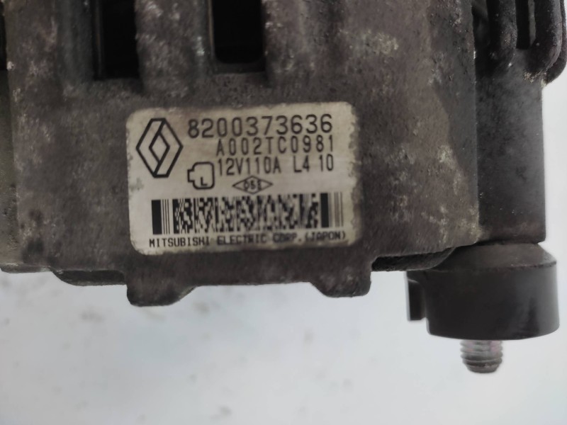 Alternador 8200373636  - Renault Clio Ii Fase Ii (b/cb0) 1.5 Dci Diesel 4
