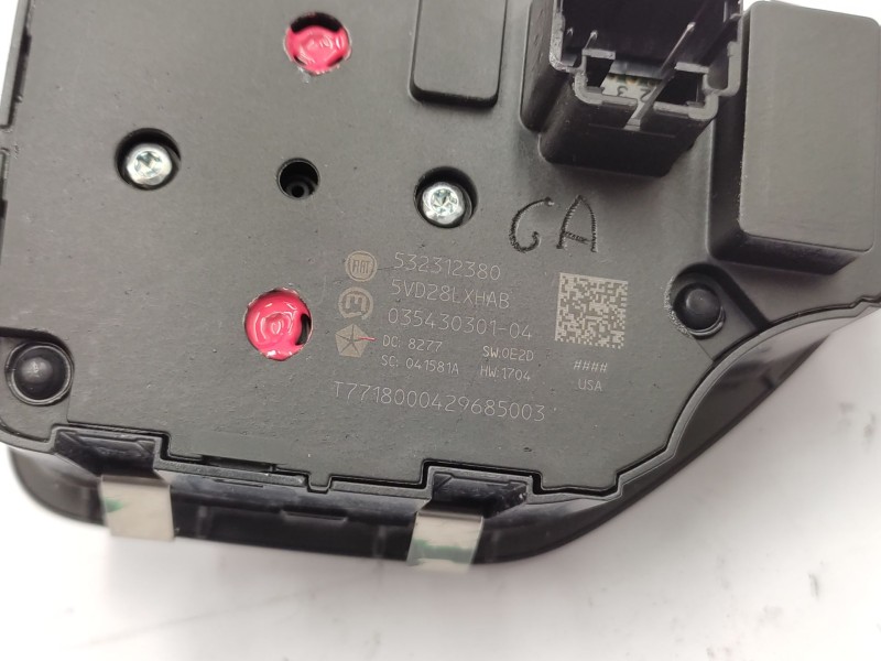 Mando Multifuncion 532312380 5vd28lxhab  - Jeep Compass (mp, M6, Mv, M7) 2.0 Crd 4x4 3