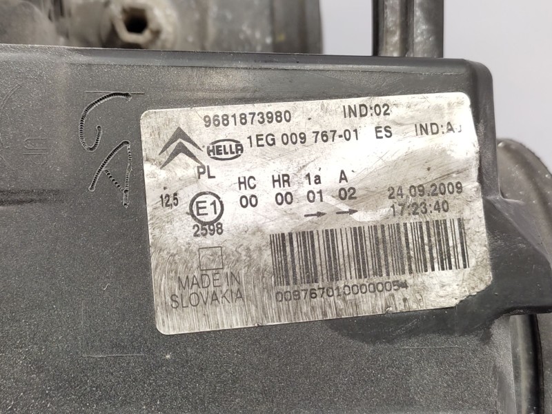 Recambio de faro izquierdo para citroën c3 picasso (sh_) 1.6 hdi referencia OEM IAM  6208N5 