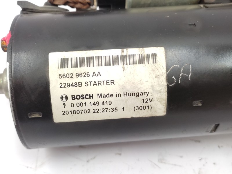 Recambio de motor arranque para jeep compass (mp, m6, mv, m7) 2.0 crd 4x4 referencia OEM IAM   