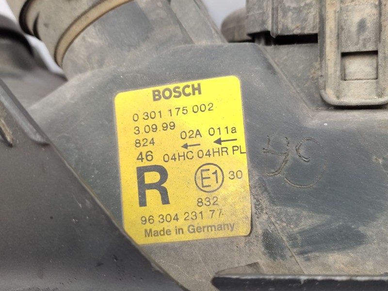 Recambio de faro derecho para peugeot 406 (8b) 1.8 16v referencia OEM IAM   