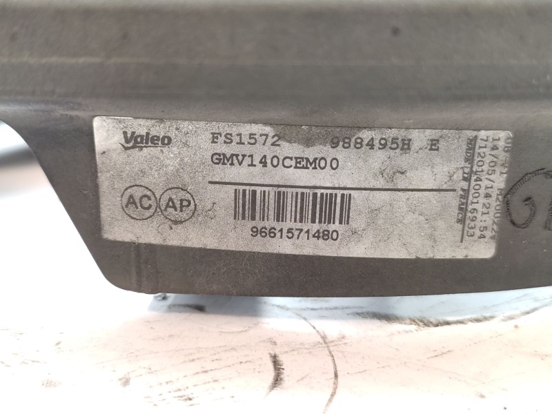 Electroventilador 9661571480 1253k4  - Peugeot 5008 (0u_, 0e_) 1.6 Hdi 4