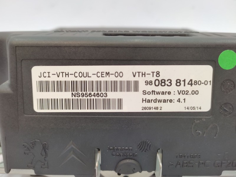 Recambio de pantalla multifuncion para peugeot 5008 (0u_, 0e_) 1.6 hdi referencia OEM IAM   