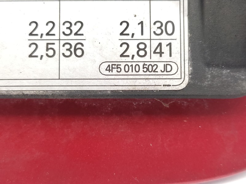 Tapa Exterior Combustible 4f5809907c  - Audi A6 Berlina (4f2) 2.0 Tdi 3