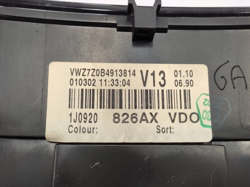Recambio de cuadro instrumentos para volkswagen golf iv variant (1j5) 1.6 16v referencia OEM IAM   