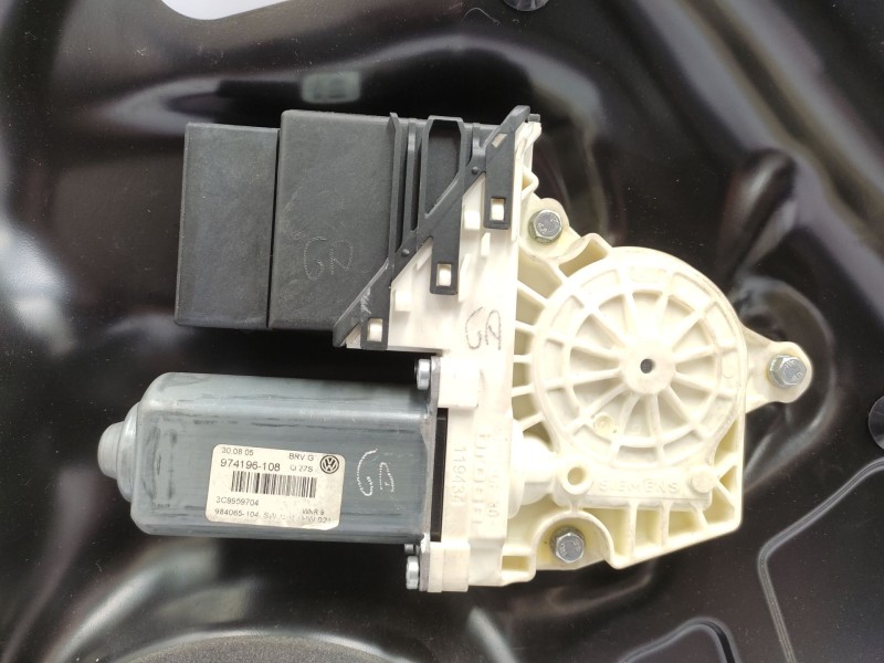 Elevalunas Trasero Derecho 3c4839756h  - Volkswagen Passat B6 (3c2) 2.0 Tdi 16v 3